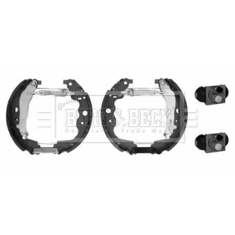 Kit de freins arrière (prémontés) BORG & BECK BBS1147K
