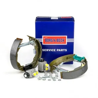 Kit de freins arrière (prémontés) BORG & BECK BBS1157K