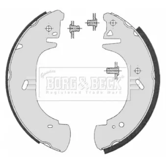 Jeu de mâchoires de frein BORG & BECK BBS6325