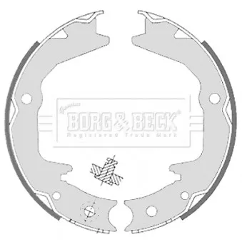 Jeu de mâchoires de frein BORG & BECK BBS6329