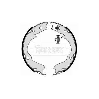 Jeu de mâchoires de frein BORG & BECK BBS6383