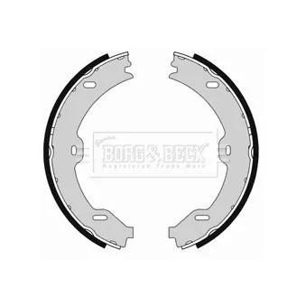 Jeu de mâchoires de frein BORG & BECK BBS6393