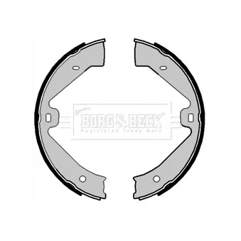 Jeu de mâchoires de frein BORG & BECK BBS6482