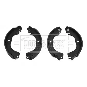 Jeu de mâchoires de frein BORG & BECK BBS6500