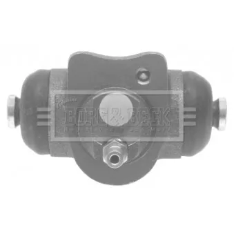 Cylindre de roue BORG & BECK BBW1912