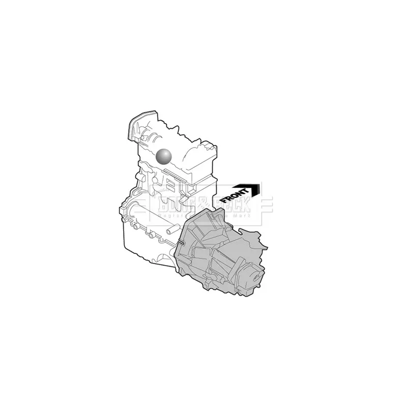 Support moteur BORG & BECK BEM3589