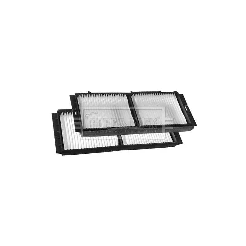 Filtre, air de l'habitacle BORG & BECK BFC1156