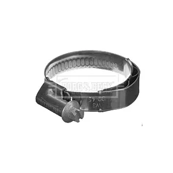 Bride de fixation, gaine de suralimentation BORG & BECK BHC1000S