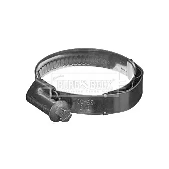 Bride de fixation, gaine de suralimentation BORG & BECK BHC1001S