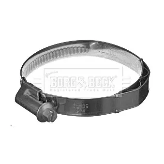 Bride de fixation, gaine de suralimentation BORG & BECK BHC1003S