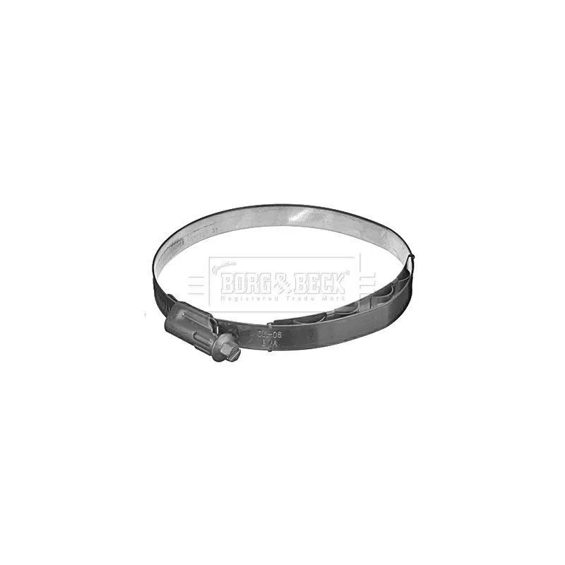 Bride de fixation, gaine de suralimentation BORG & BECK BHC1007S