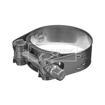 Bride de fixation, gaine de suralimentation BORG & BECK BHC1105S