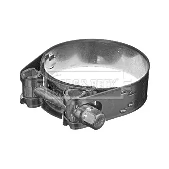 Bride de fixation, gaine de suralimentation BORG & BECK BHC1107S