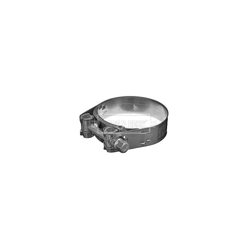 Bride de fixation, gaine de suralimentation BORG & BECK BHC1108S