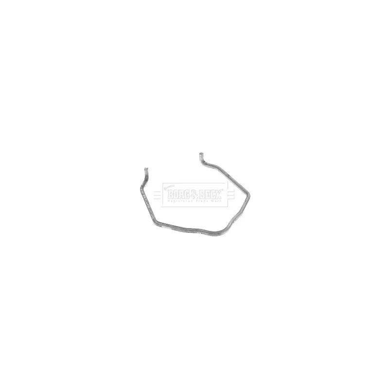 Bride de fixation, gaine de suralimentation BORG & BECK BHC2000S