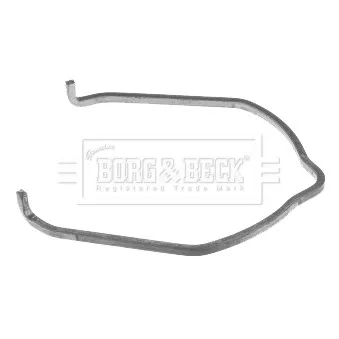 Bride de fixation, gaine de suralimentation BORG & BECK BHC2005S