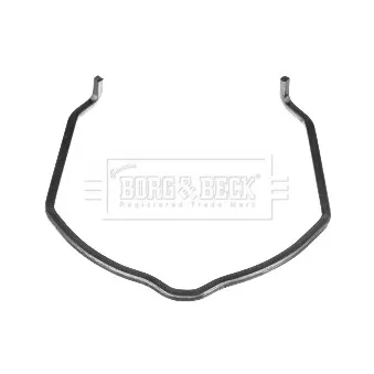 Bride de fixation, gaine de suralimentation BORG & BECK BHC2012S