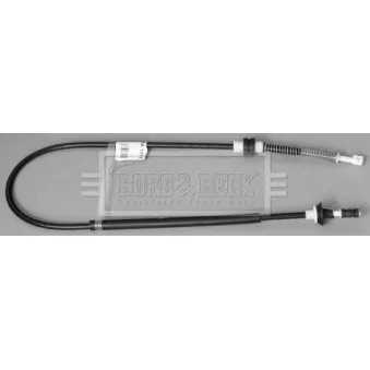Câble d'accélération BORG & BECK BKA1093