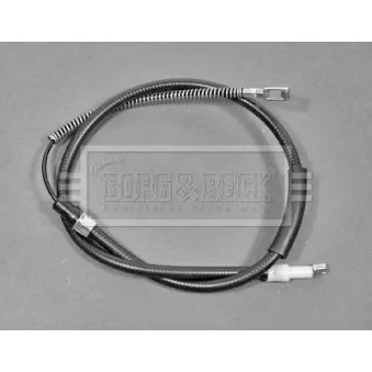Tirette à câble, frein de stationnement BORG & BECK BKB1502