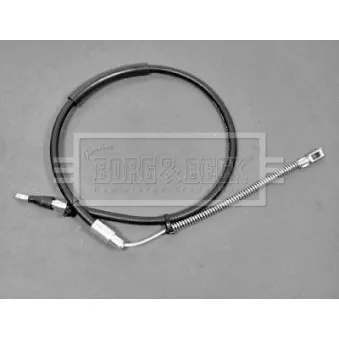 Tirette à câble, frein de stationnement BORG & BECK BKB1503