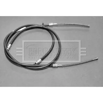 Tirette à câble, frein de stationnement BORG & BECK BKB1520