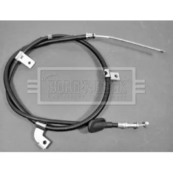 Tirette à câble, frein de stationnement BORG & BECK BKB2200