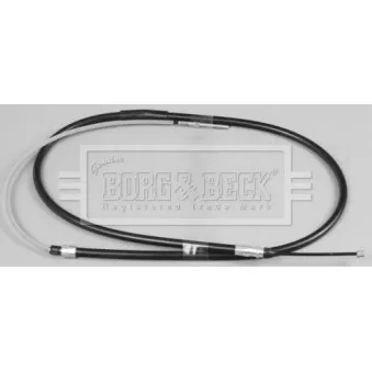 Tirette à câble, frein de stationnement BORG & BECK BKB2278