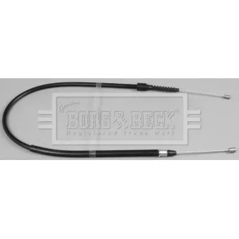 Tirette à câble, frein de stationnement BORG & BECK BKB2320