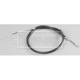 Tirette à câble, frein de stationnement BORG & BECK BKB2390