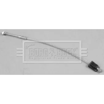 Tirette à câble, frein de stationnement BORG & BECK BKB2502