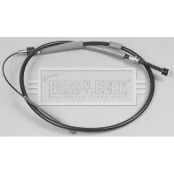 Tirette à câble, frein de stationnement BORG & BECK BKB2580