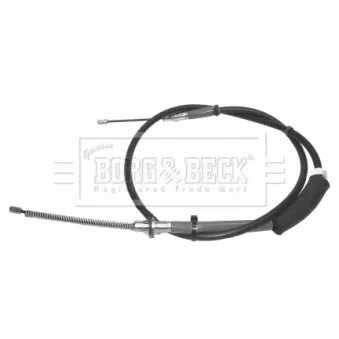 Tirette à câble, frein de stationnement BORG & BECK BKB2897