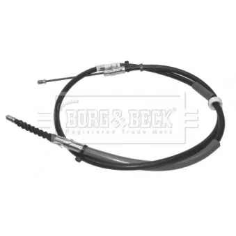 Tirette à câble, frein de stationnement BORG & BECK BKB2898