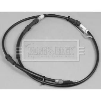 Tirette à câble, frein de stationnement BORG & BECK BKB3018