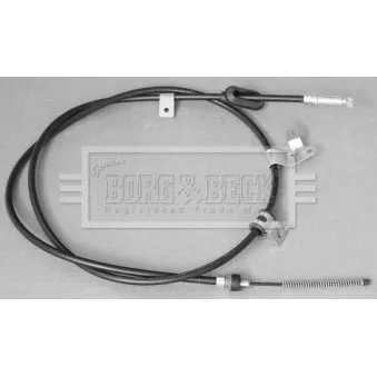 Tirette à câble, frein de stationnement BORG & BECK BKB3112