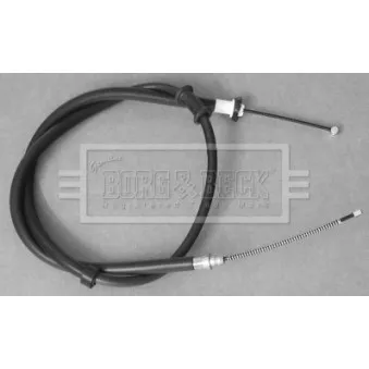 Tirette à câble, frein de stationnement BORG & BECK BKB3200