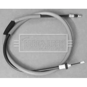 Tirette à câble, frein de stationnement BORG & BECK BKB3205