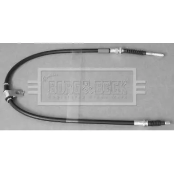 Tirette à câble, frein de stationnement BORG & BECK BKB3233