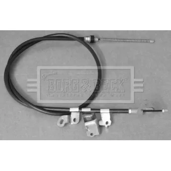 Tirette à câble, frein de stationnement BORG & BECK BKB3299