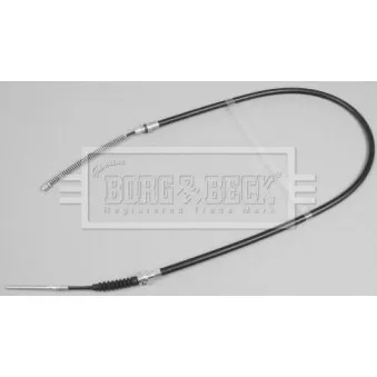 Tirette à câble, frein de stationnement BORG & BECK BKB3760