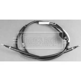 Tirette à câble, frein de stationnement BORG & BECK BKB6010