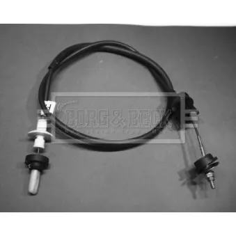 Tirette à câble, commande d'embrayage BORG & BECK BKC1078