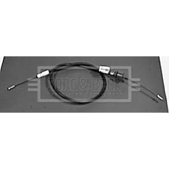 Tirette à câble, commande d'embrayage BORG & BECK BKC1162