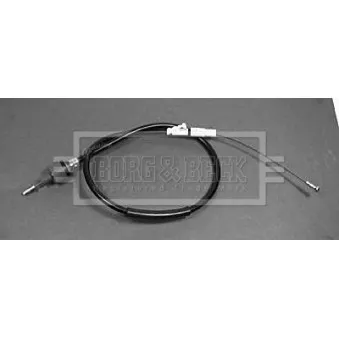 Tirette à câble, commande d'embrayage BORG & BECK BKC1163