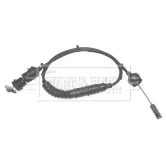 Tirette à câble, commande d'embrayage BORG & BECK BKC1188