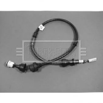 Tirette à câble, commande d'embrayage BORG & BECK BKC1192