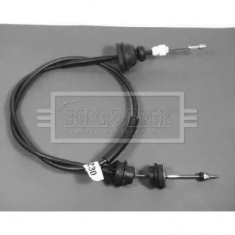 Tirette à câble, commande d'embrayage BORG & BECK BKC1230