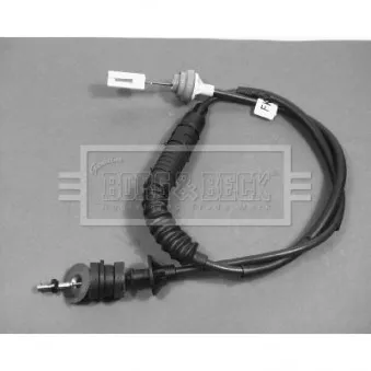 Tirette à câble, commande d'embrayage BORG & BECK BKC1323