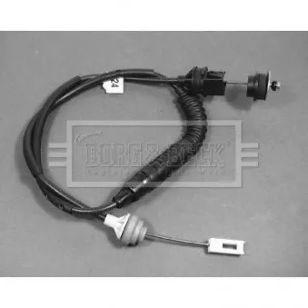 Tirette à câble, commande d'embrayage BORG & BECK BKC1324
