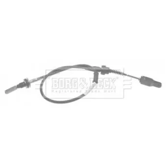 Tirette à câble, commande d'embrayage BORG & BECK BKC1355